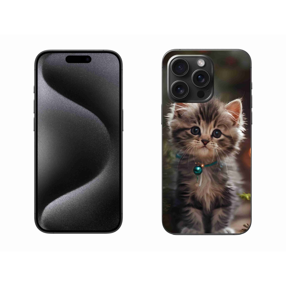 mmCase gél tok az iPhone 15 Pro Max-hoz – aranyos cica 11