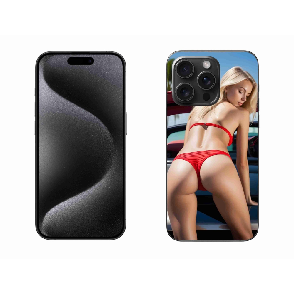 mmCase gél tok az iPhone 15 Pro Max-hoz – szexi nő 2