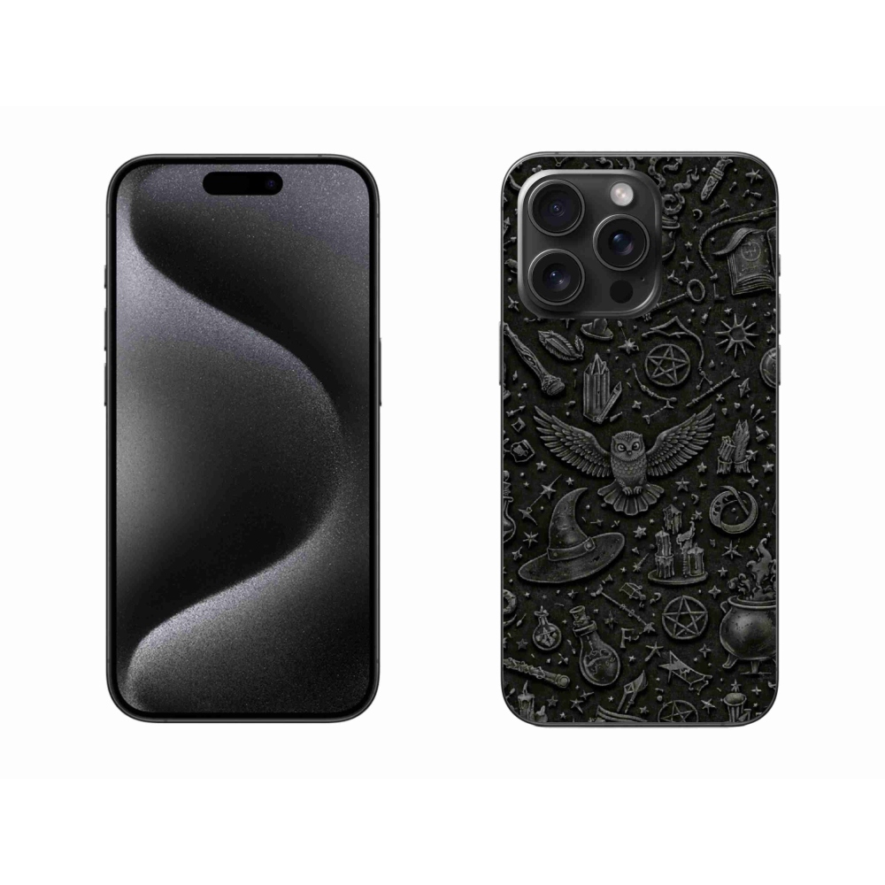 mmCase gél tok az iPhone 15 Pro Max-hoz – sötét varázslatos világ