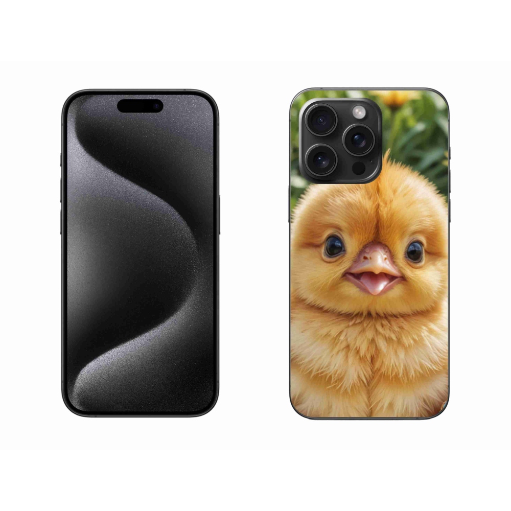 Zselés borítás mmCase iPhone 15 Pro Max készülékhez - boldog csaj