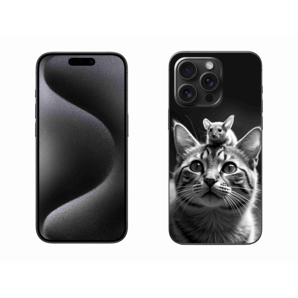 Gél borítás mmCase iPhone 15 Pro Max készülékhez - Állati barátság 2