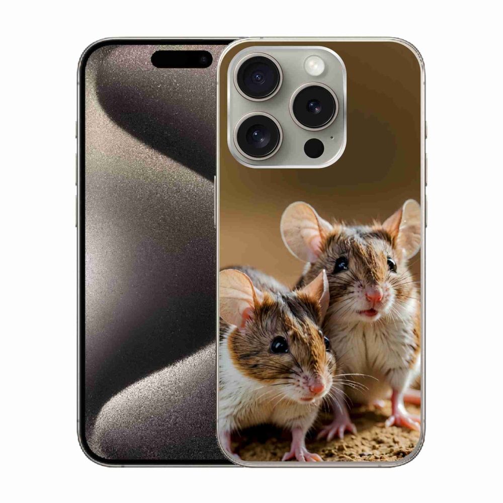 mmCase gél tok az iPhone 15 Pro-hoz – egérduó