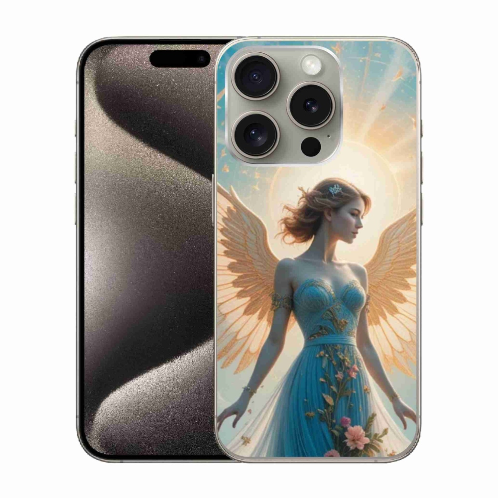 Gél borítás mmCase iPhone 15 Pro készülékhez - Vallásos motívum 4
