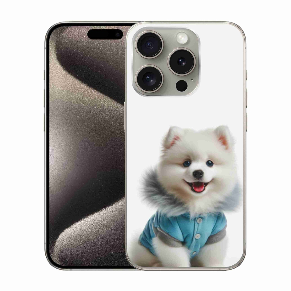 Gél borítás mmCase iPhone 15 Pro készülékhez - pomerániai