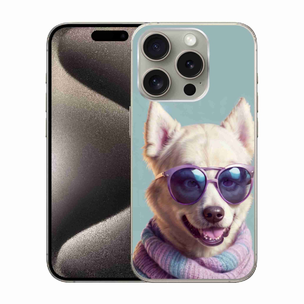 Gél borítás mmCase iPhone 15 Pro készülékhez - Stílusos német tüske