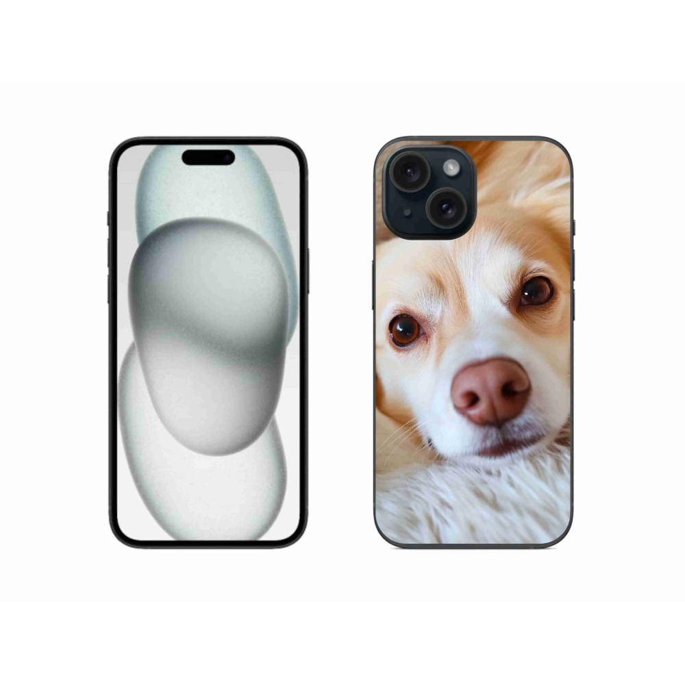 mmCase gél tok az iPhone 15-hez – Aranyos csivava