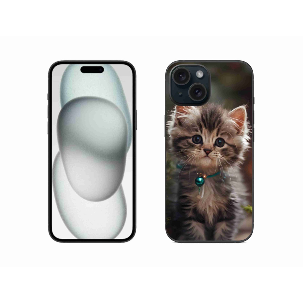 mmCase gél tok az iPhone 15-hez – aranyos cica 11