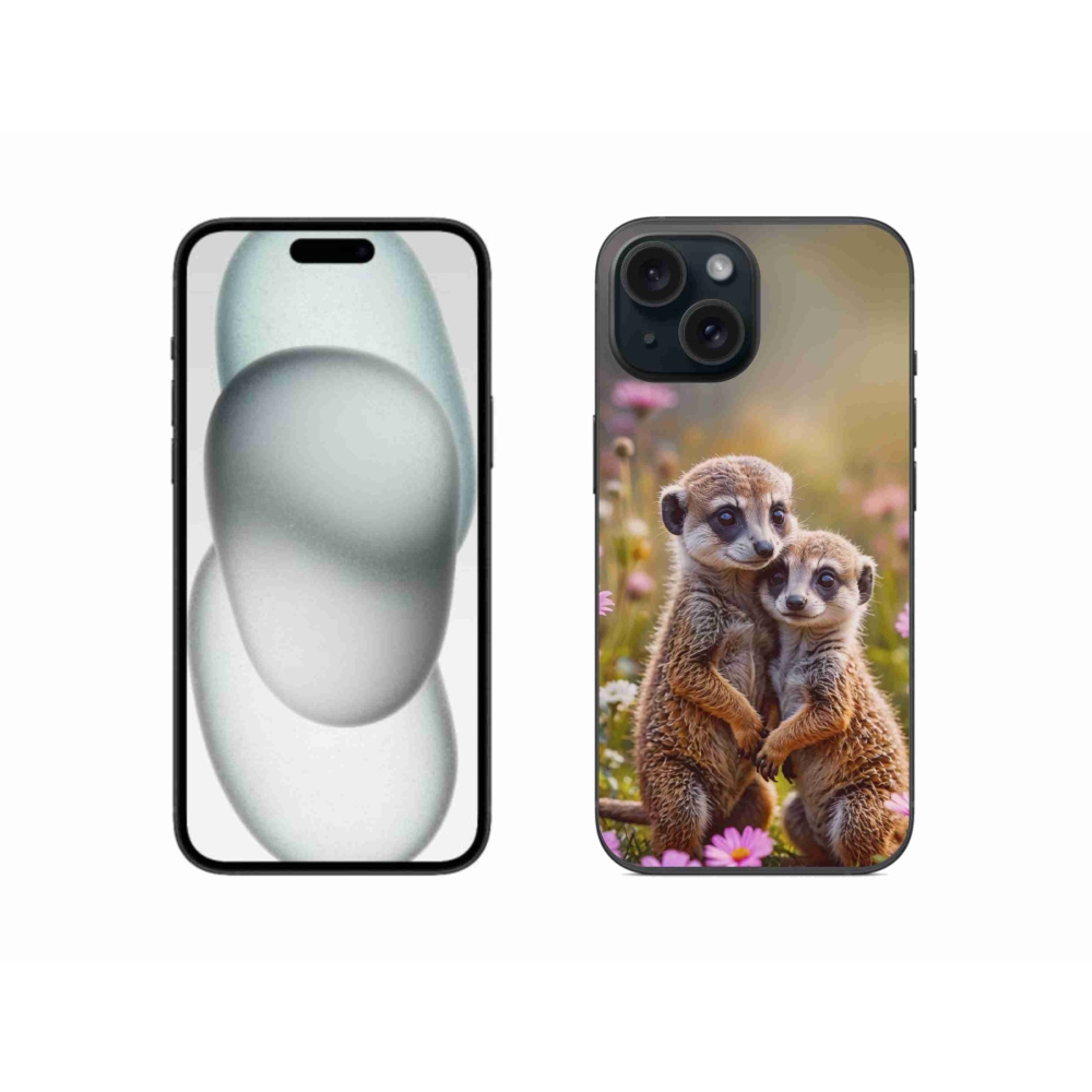 mmCase gél tok az iPhone 15-hez – szurikáta-duó