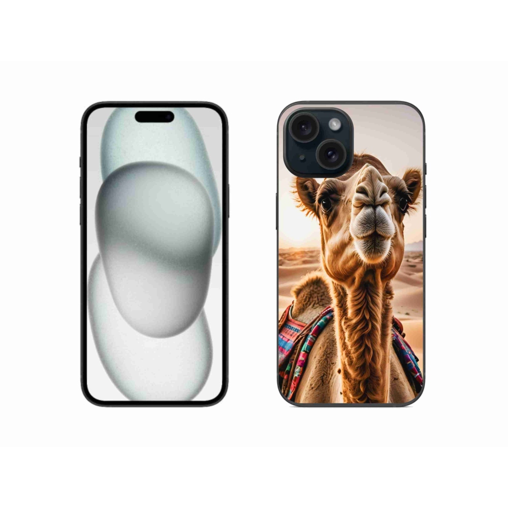 Gél borítás mmCase iPhone 15 készülékhez - teve színű