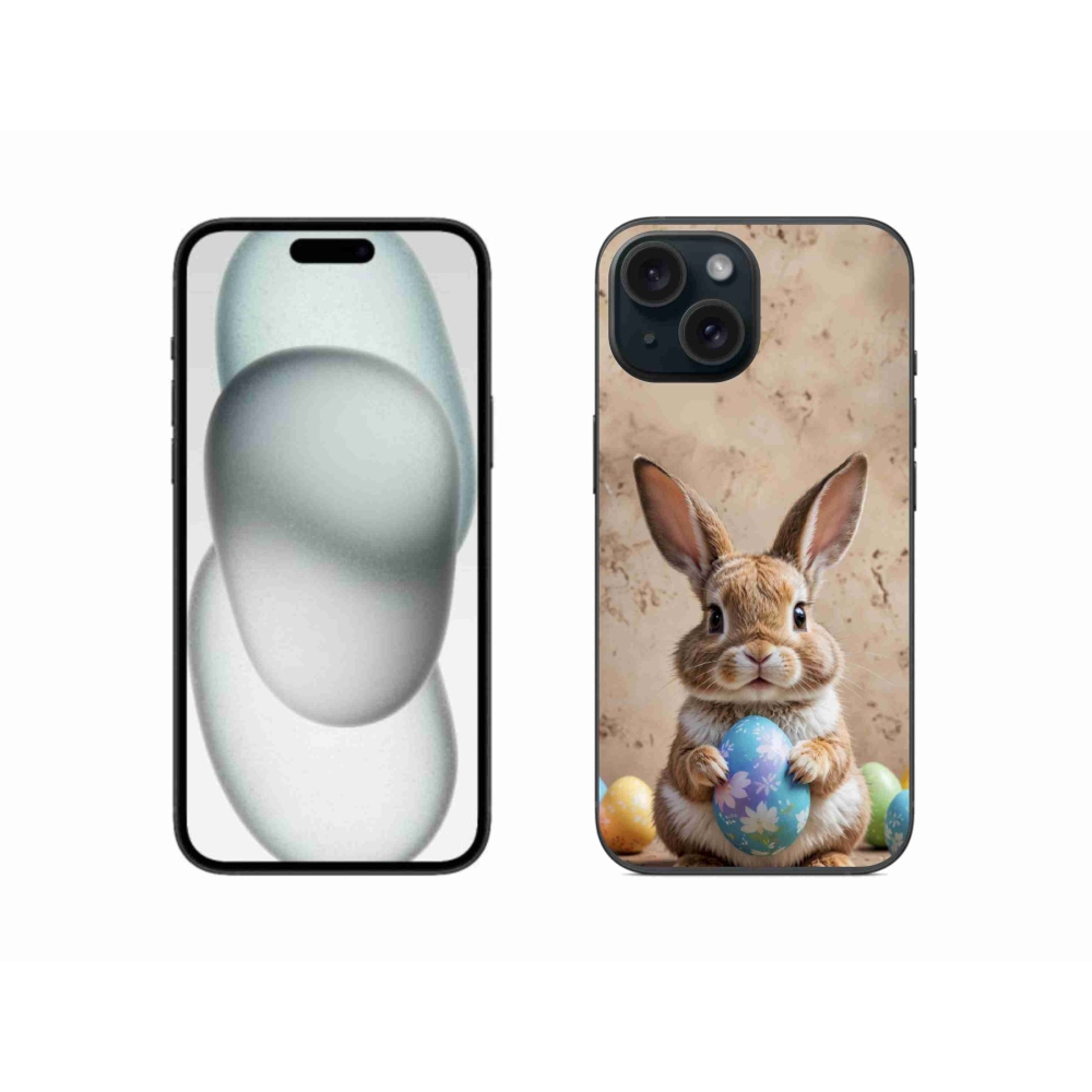 mmCase gél tok az iPhone 15-hez – húsvéti nyuszi