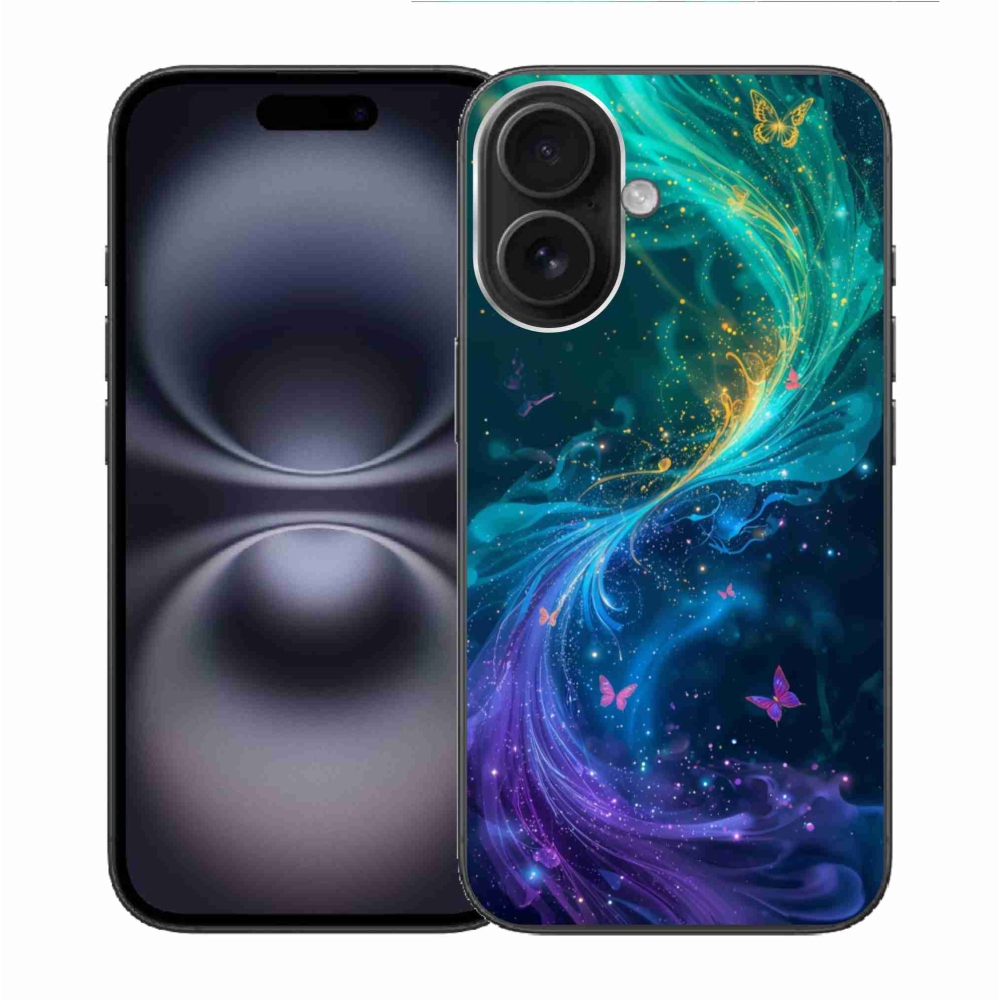 Gél borítás mmCase iPhone 16 készülékhez - absztrakt motívum 31