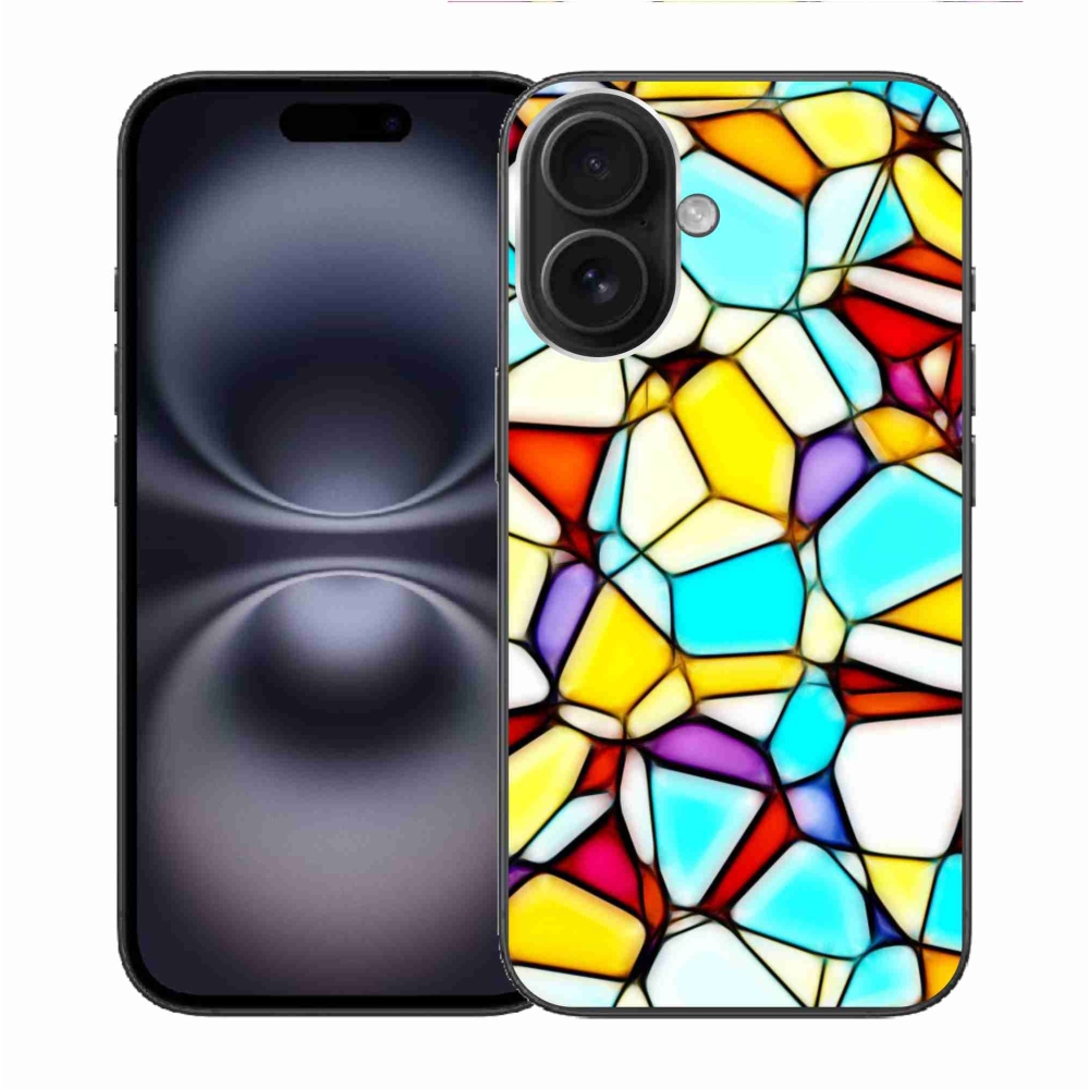 Gél borítás mmCase iPhone 16 készülékhez - absztrakt motívum 40