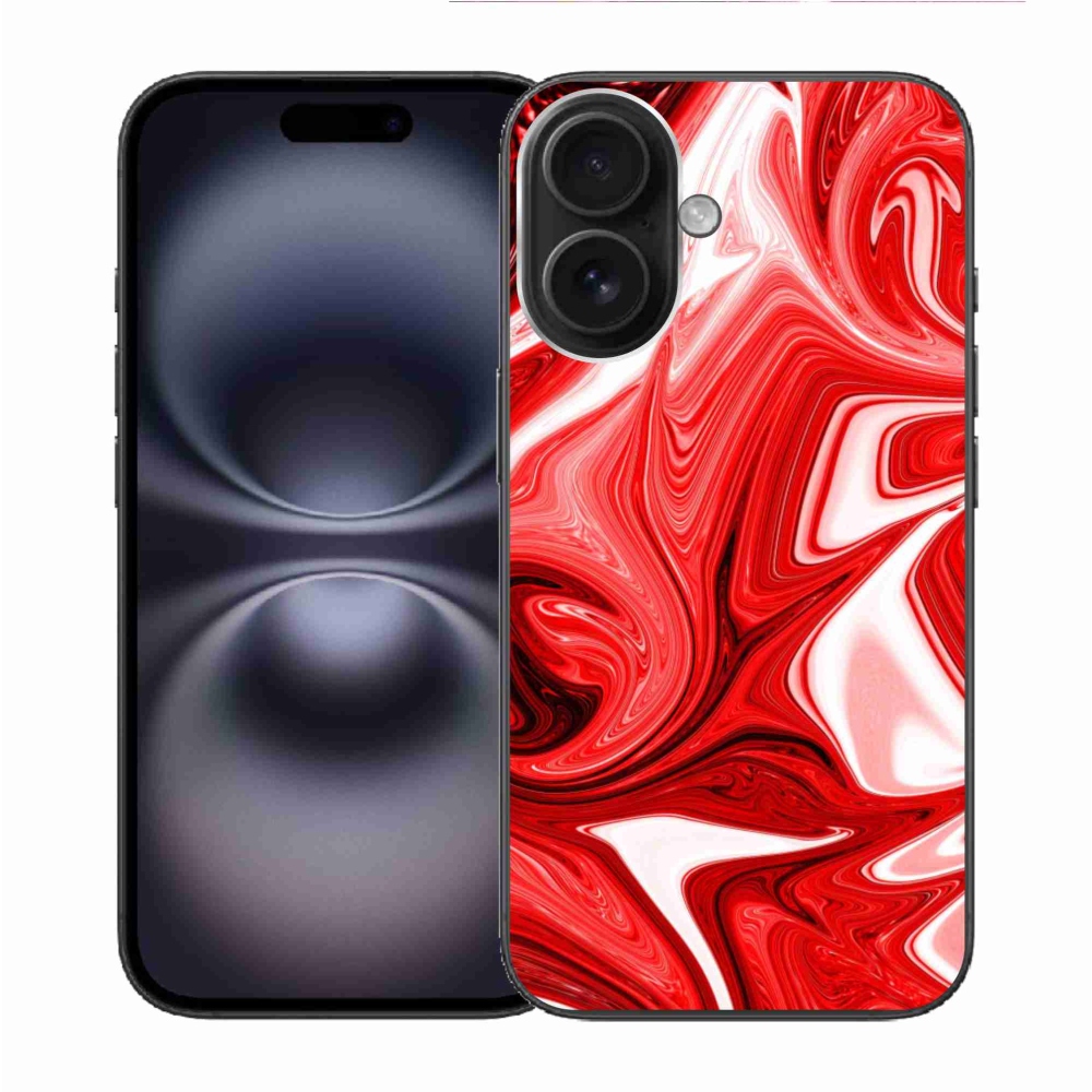 Gél borítás mmCase iPhone 16 készülékhez - absztrakt motívum 43