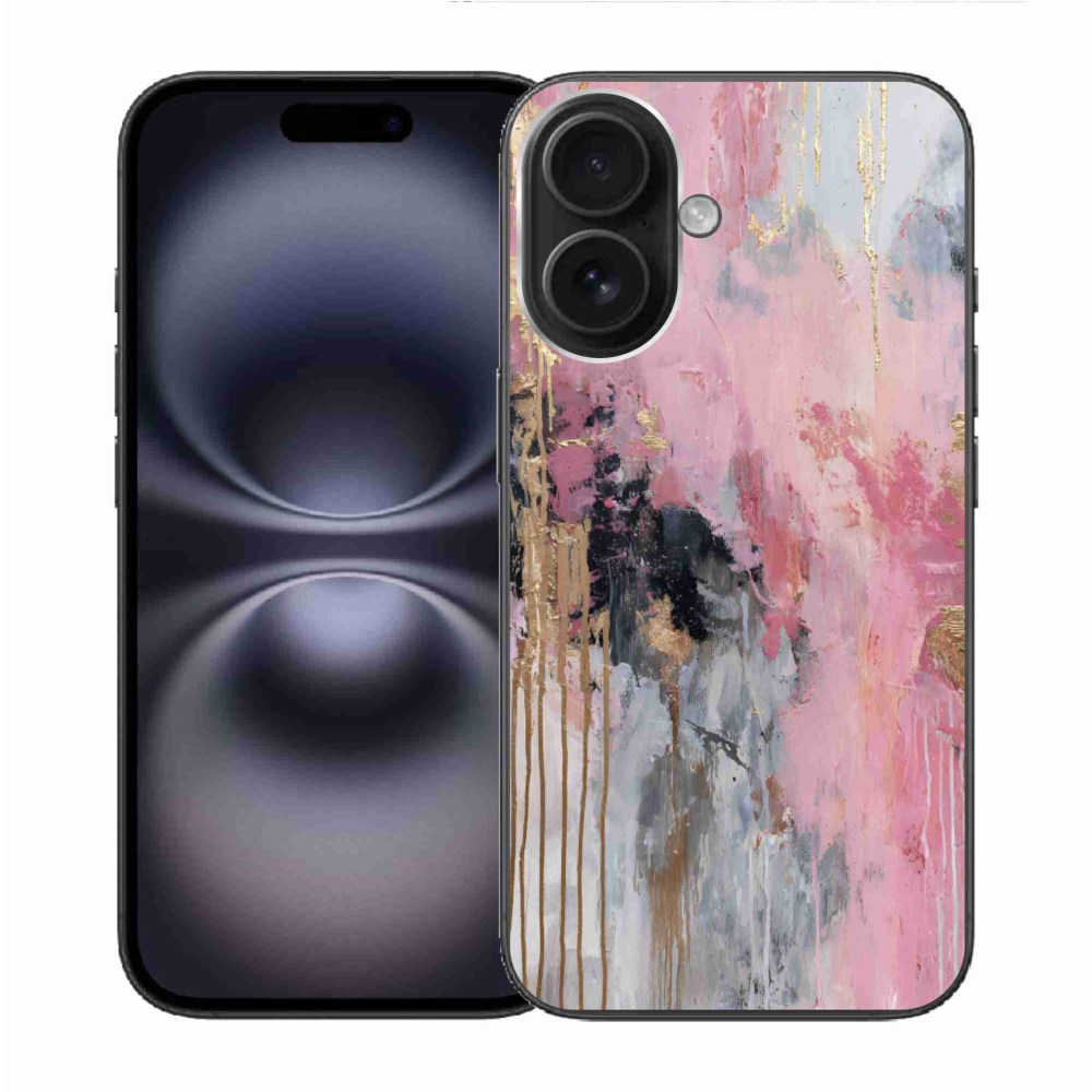 Gél borítás mmCase iPhone 16-hoz - absztrakt motívum 49
