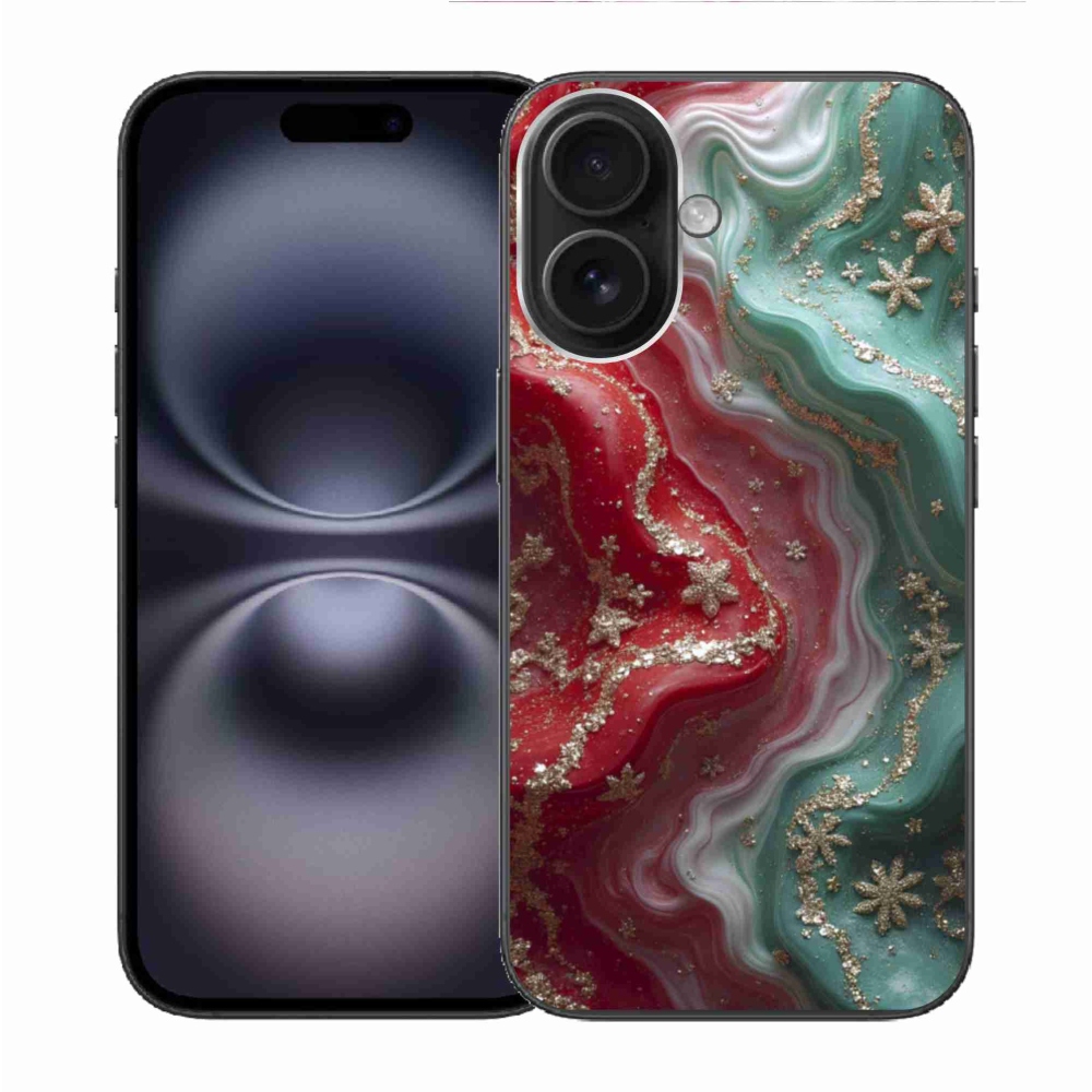 Gél borítás mmCase iPhone 16 készülékhez - absztrakt motívum 54