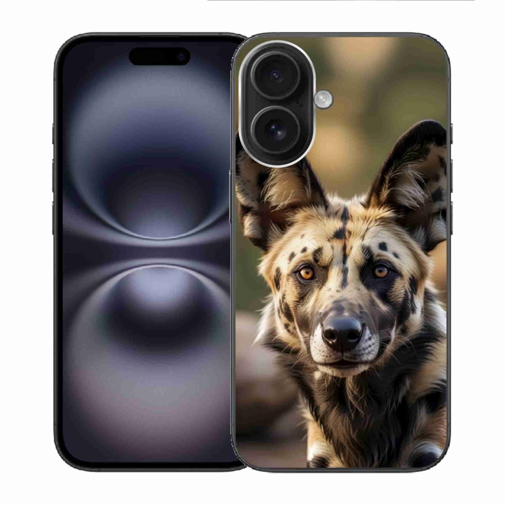 mmCase gél tok az iPhone 16-hoz – afrikai vadkutya