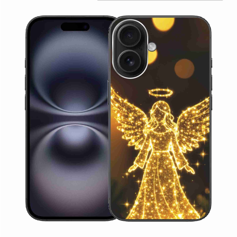 Zselés borítás mmCase iPhone 16 készülékhez - angyalka