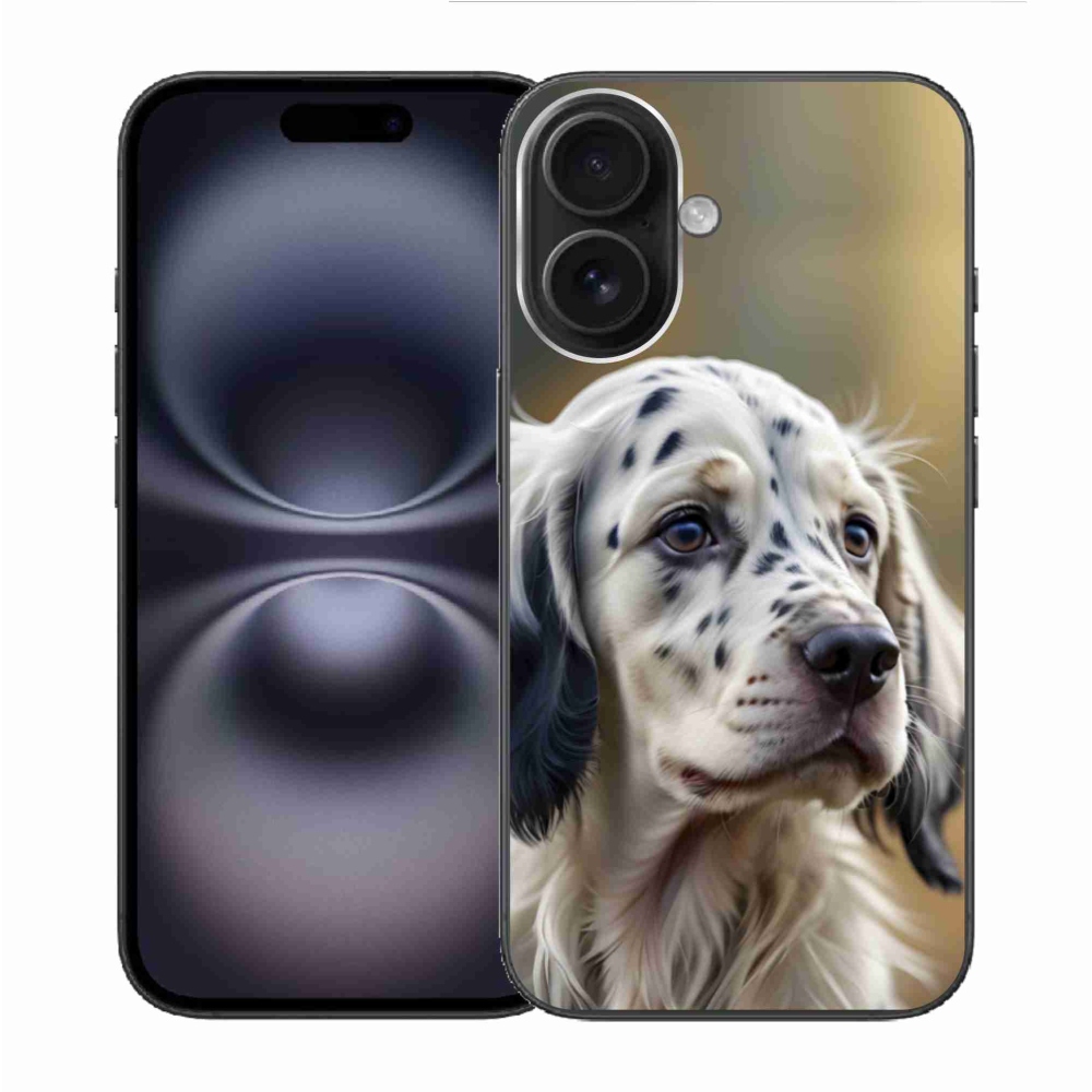 Gél borítás mmCase iPhone 16 készülékhez - English Setter