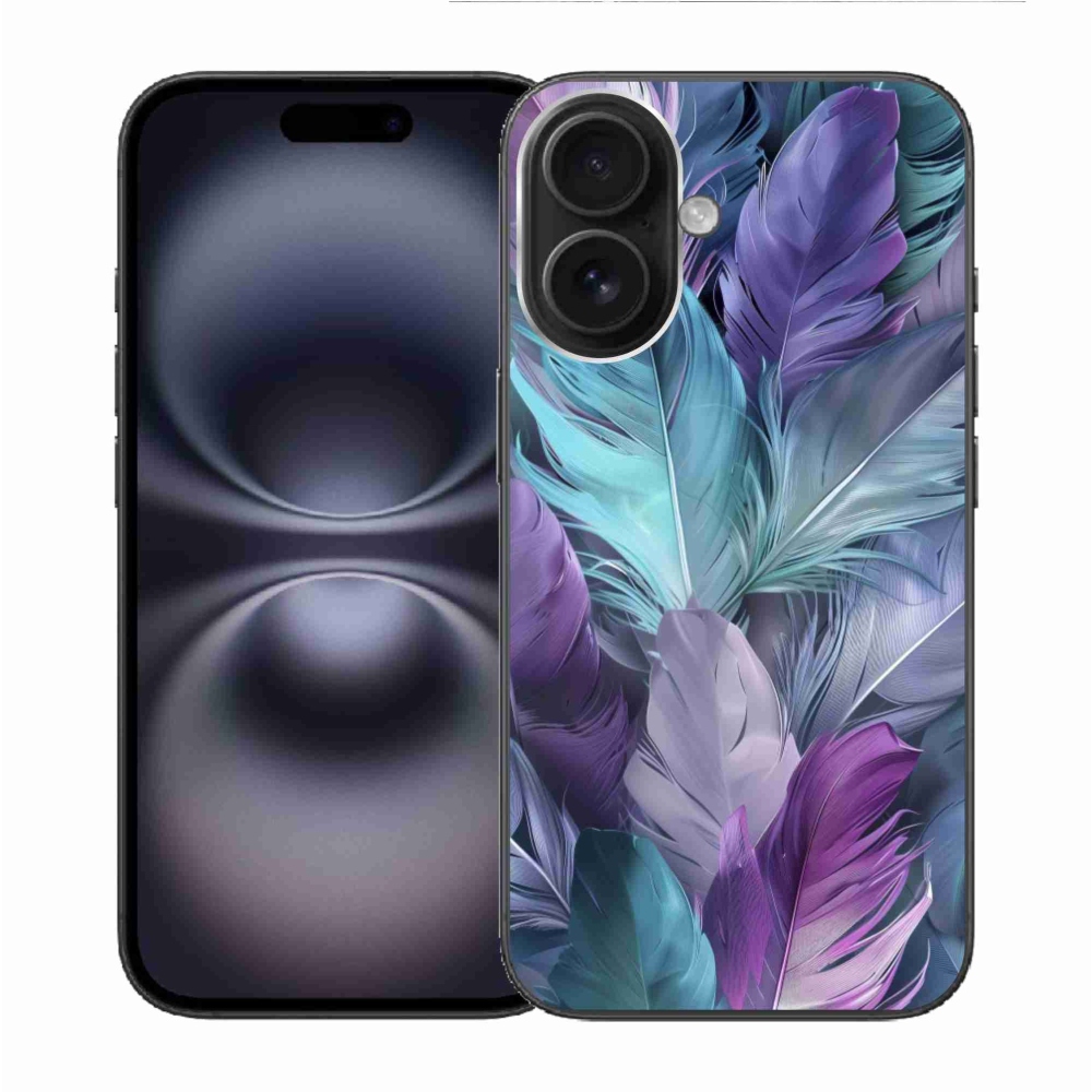 Zselés borítás mmCase iPhone 16 készülékhez - színes toll 2