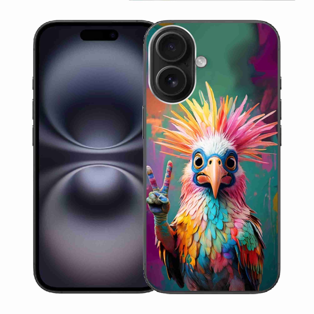 mmCase gél tok az iPhone 16-hoz – színes lázadó