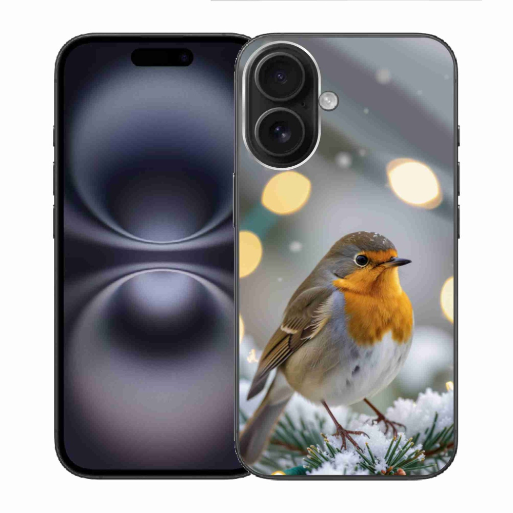 mmCase gél tok az iPhone 16-hoz – téli vörös