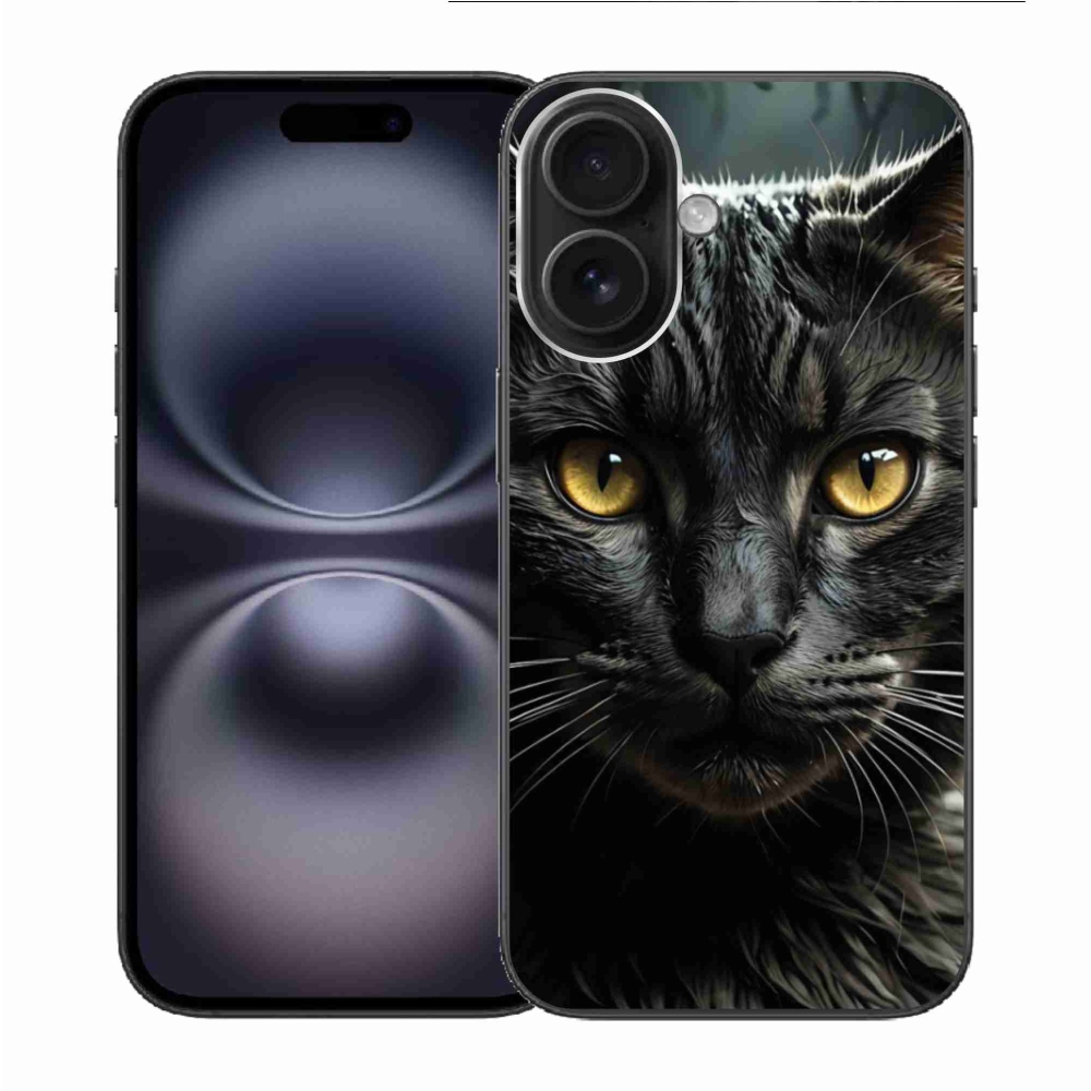 Zselés borítás mmCase iPhone 16 készülékhez - cat view 3