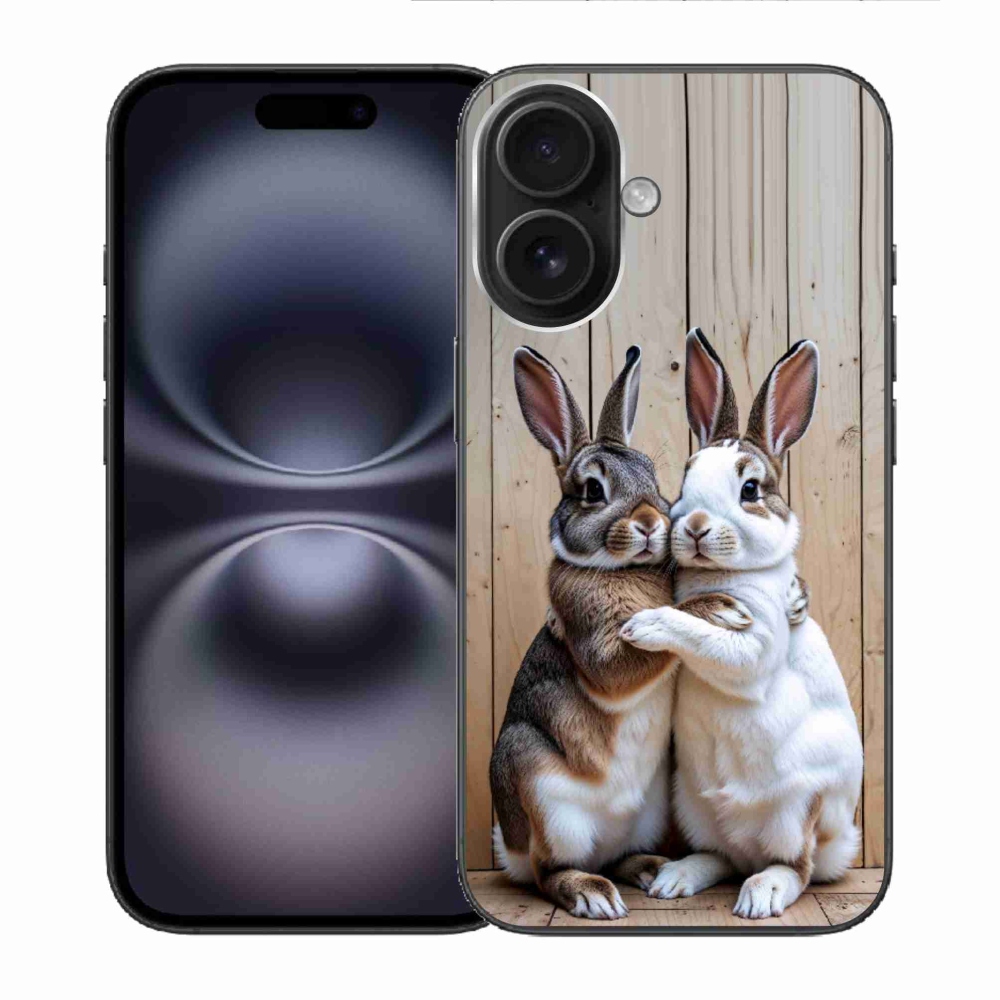 mmCase gél tok az iPhone 16-hoz – nyúlpár