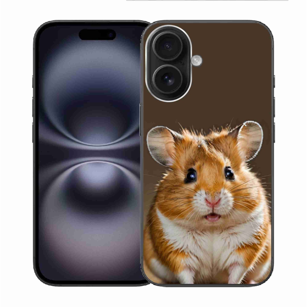 Zselés borítás mmCase iPhone 16 készülékhez - hörcsög