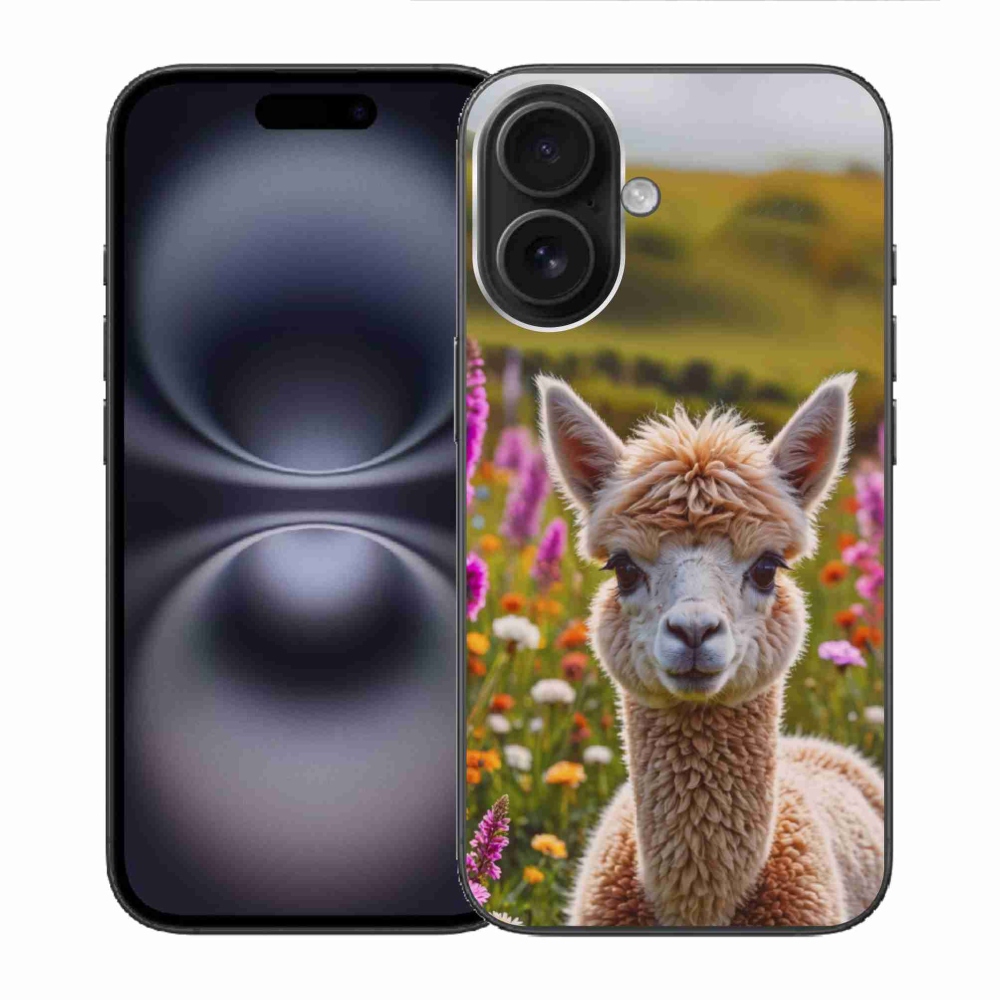 mmCase gél tok az iPhone 16-hoz – láma a réten
