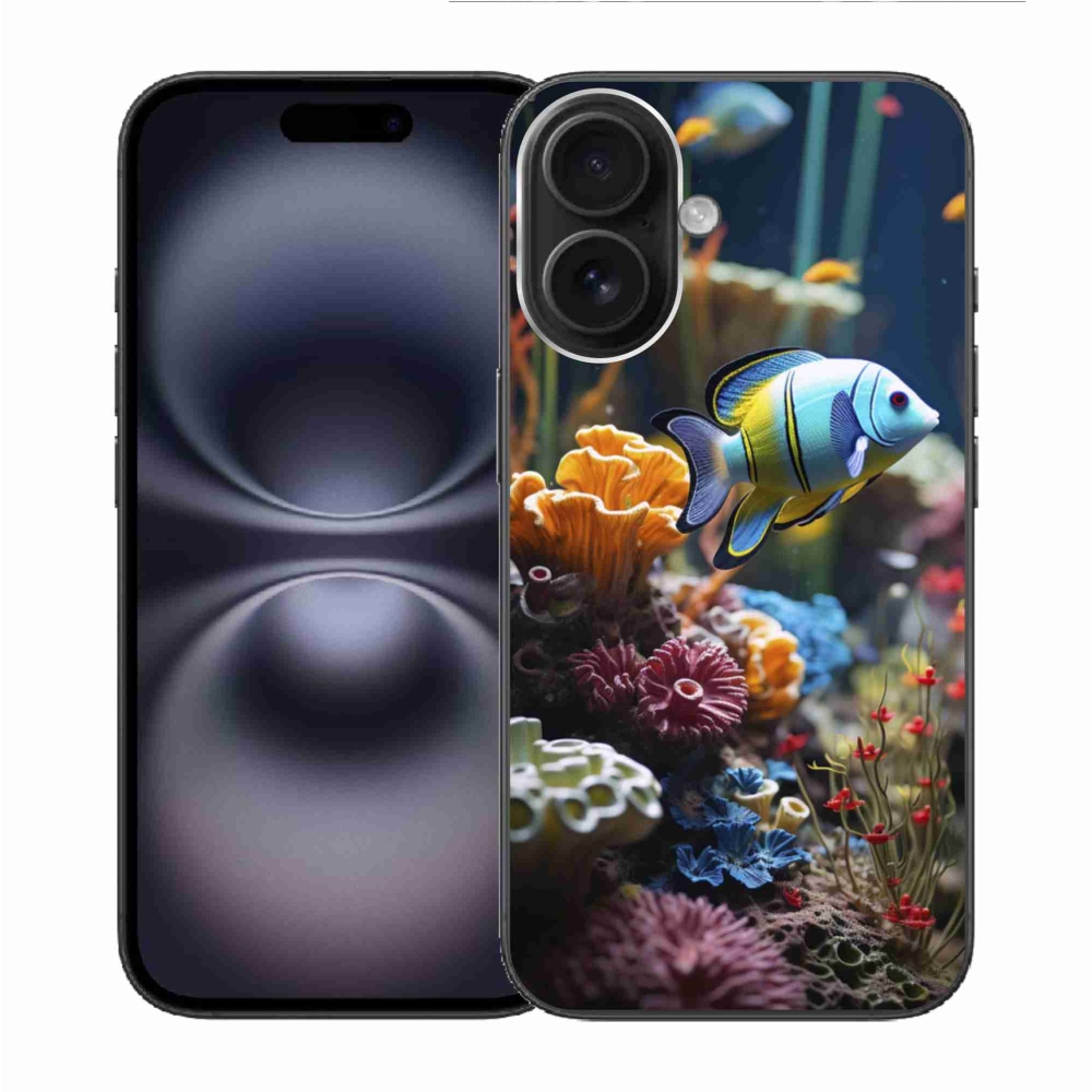 Zselés borítás mmCase iPhone 16 készülékhez - Sea World 5