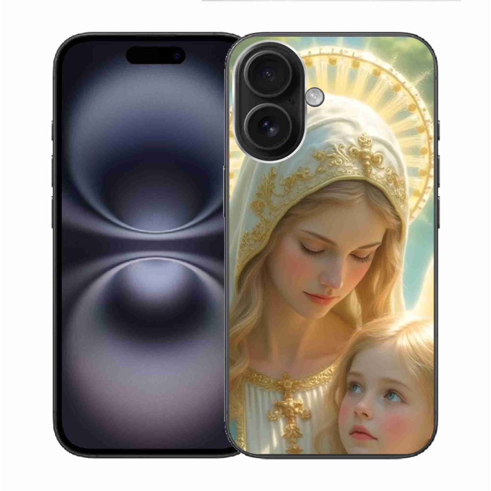 Gél borítás mmCase iPhone 16 készülékhez - Vallásos motívum 2
