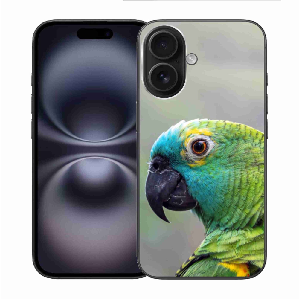 Zselés borítás mmCase iPhone 16 készülékhez - papagáj amazon