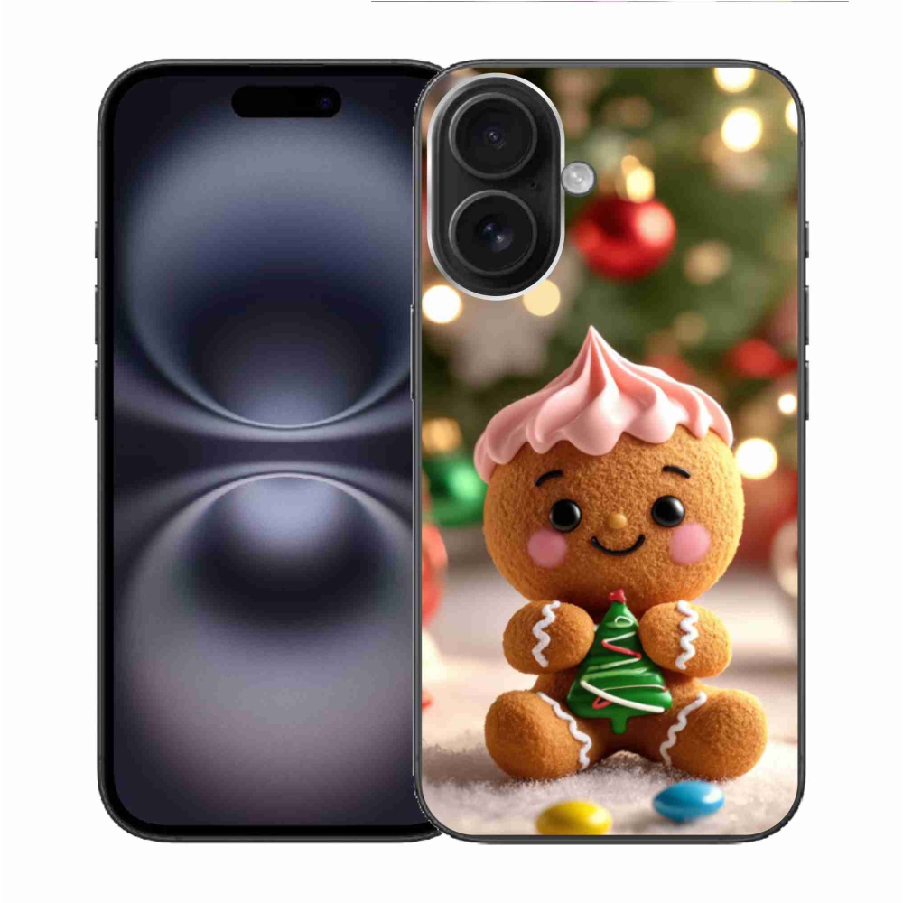 Gél borító mmCase iPhone 16 készülékhez - mézeskalács