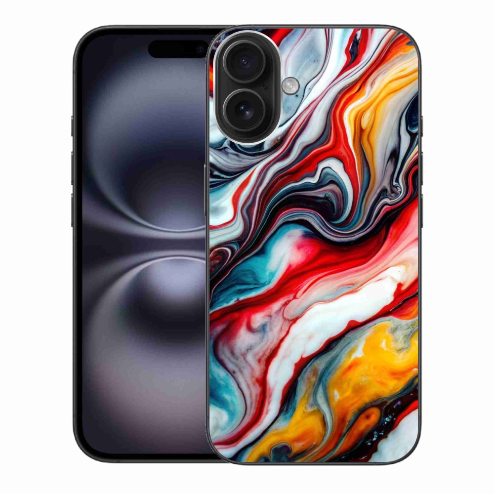 Gél borítás mmCase iPhone 16 Plus készülékhez - absztrakt motívum 35