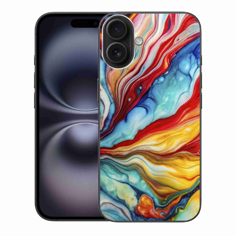 Gél borítás mmCase iPhone 16 Plus készülékhez - absztrakt motívum 58