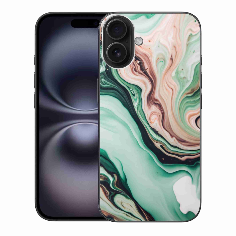 Gél borítás mmCase iPhone 16 Plus készülékhez - absztrakt motívum 62
