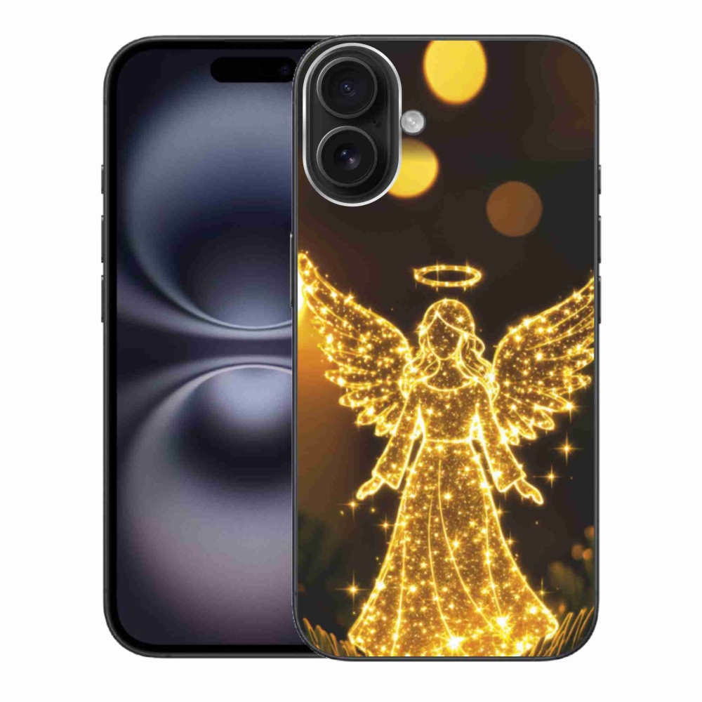 Zselés borítás mmCase iPhone 16 Plus készülékhez - angyalka