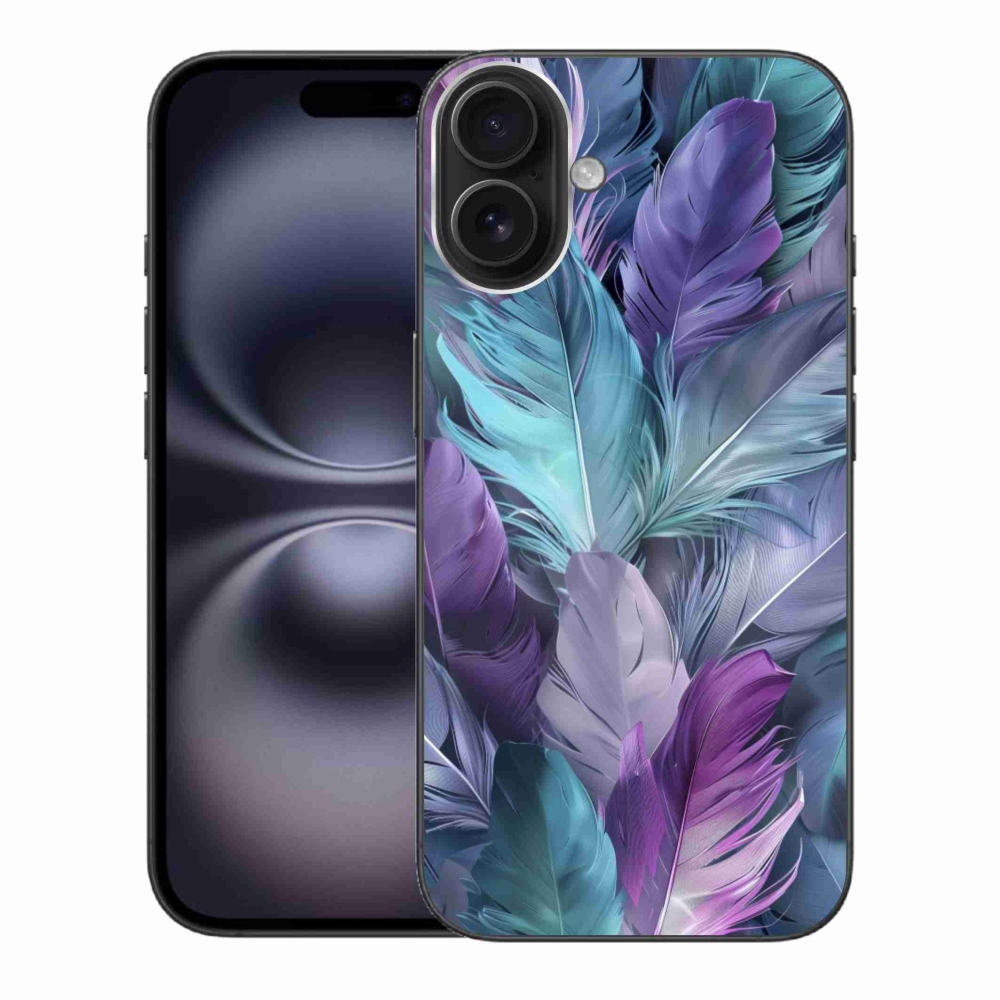 Zselés borítás mmCase iPhone 16 Plus készülékhez - színes toll 2