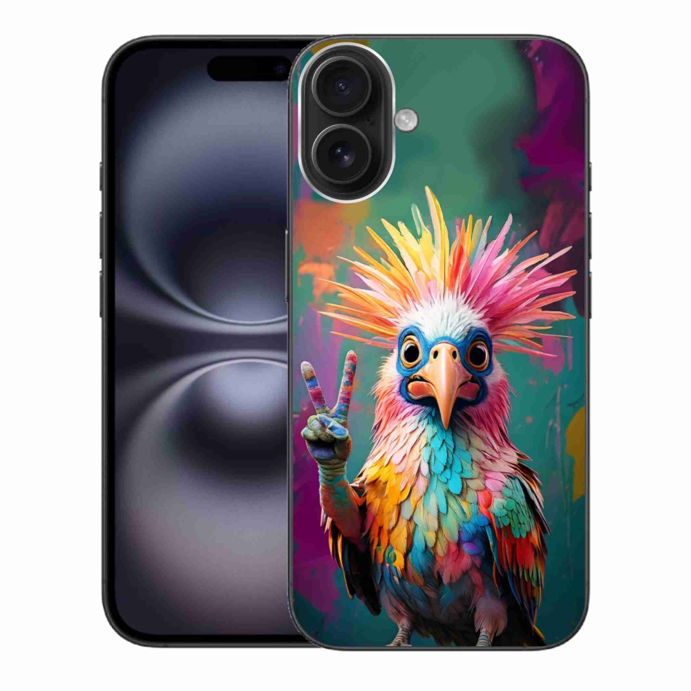 mmCase gél tok az iPhone 16 Plus-hoz – színes lázadó