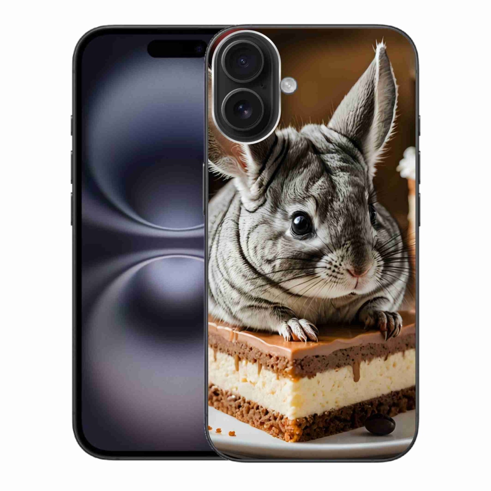 Gél borítás mmCase iPhone 16 Plus készülékhez - csincsilla