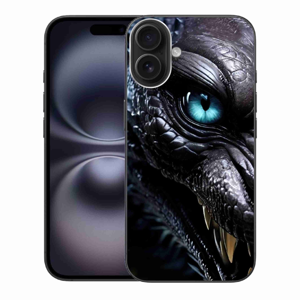 mmCase gél tok az iPhone 16 Plus-hoz – sárkányos mintával
