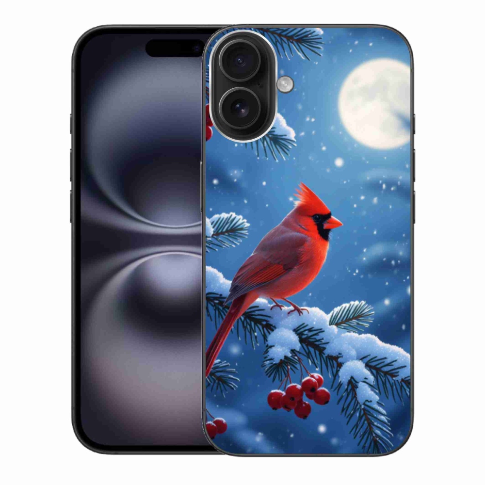 mmCase gél tok az iPhone 16 Plus-hoz – kardinális piros