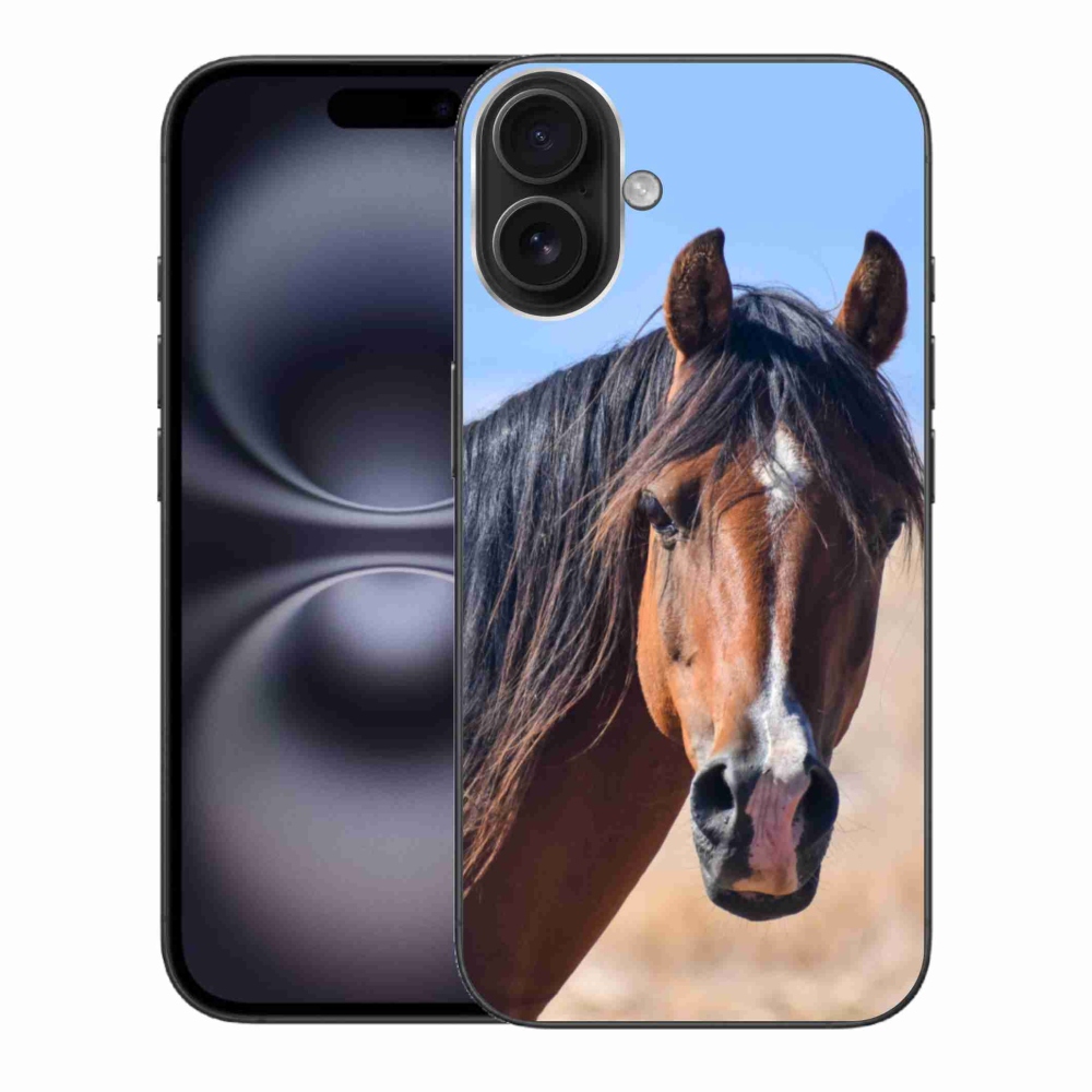 mmCase gél tok az iPhone 16 Plus-hoz – nyugodt ló