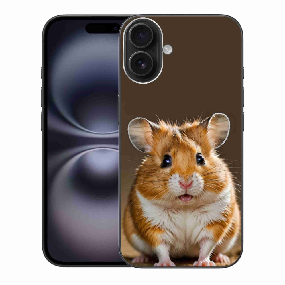 Zselés borítás mmCase iPhone 16 Plus készülékhez - hörcsög