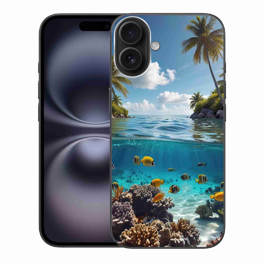 Zselés borítás mmCase iPhone 16 Plus készülékhez - Sea World 4