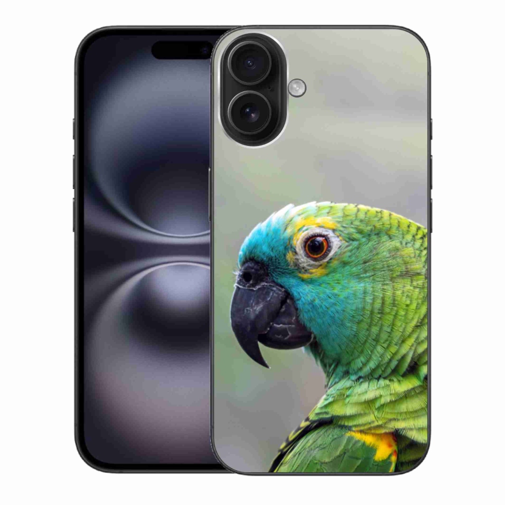 Zselés borítás mmCase iPhone 16 Plus készülékhez - papagáj amazon