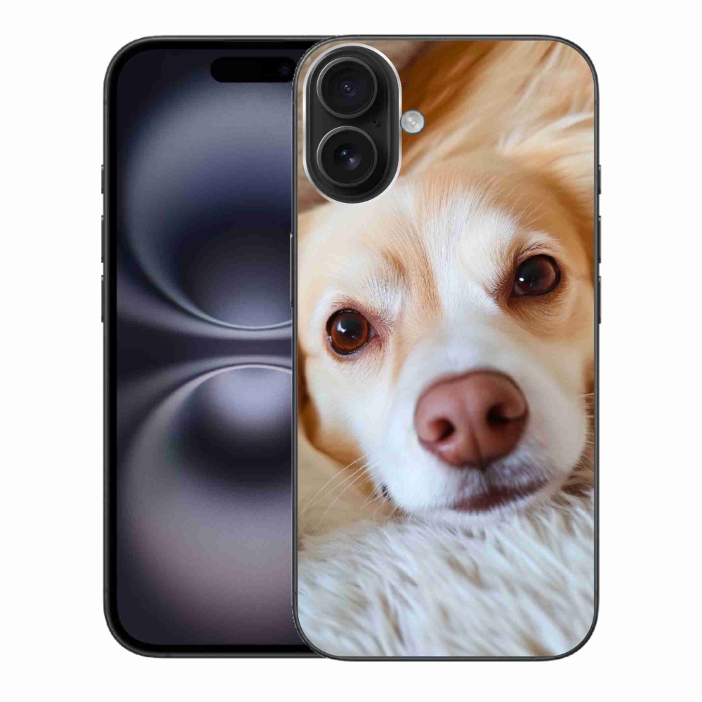 mmCase gél tok az iPhone 16 Plus-hoz – Aranyos csivava