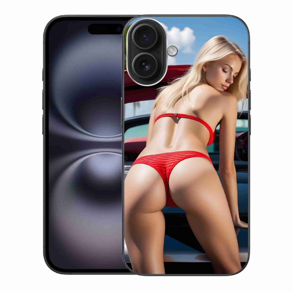 mmCase gél tok az iPhone 16 Plus-hoz – szexi nő 2