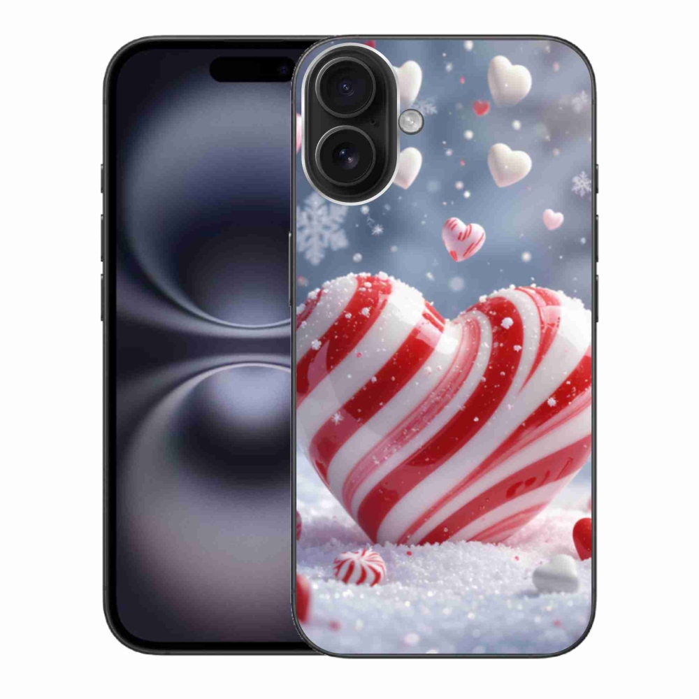 Gél borítás mmCase iPhone 16 Plus készülékhez - édes szív