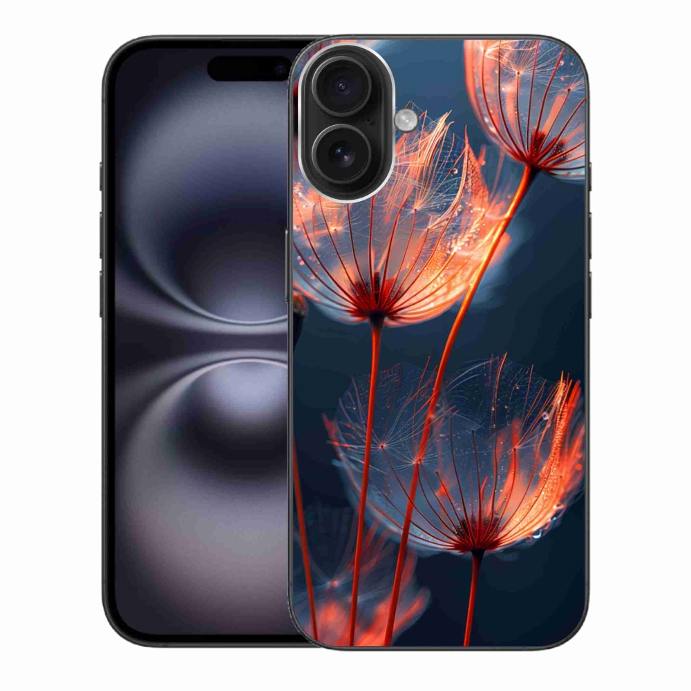 Gél borítás mmCase iPhone 16 Plus készülékhez - világító pehely